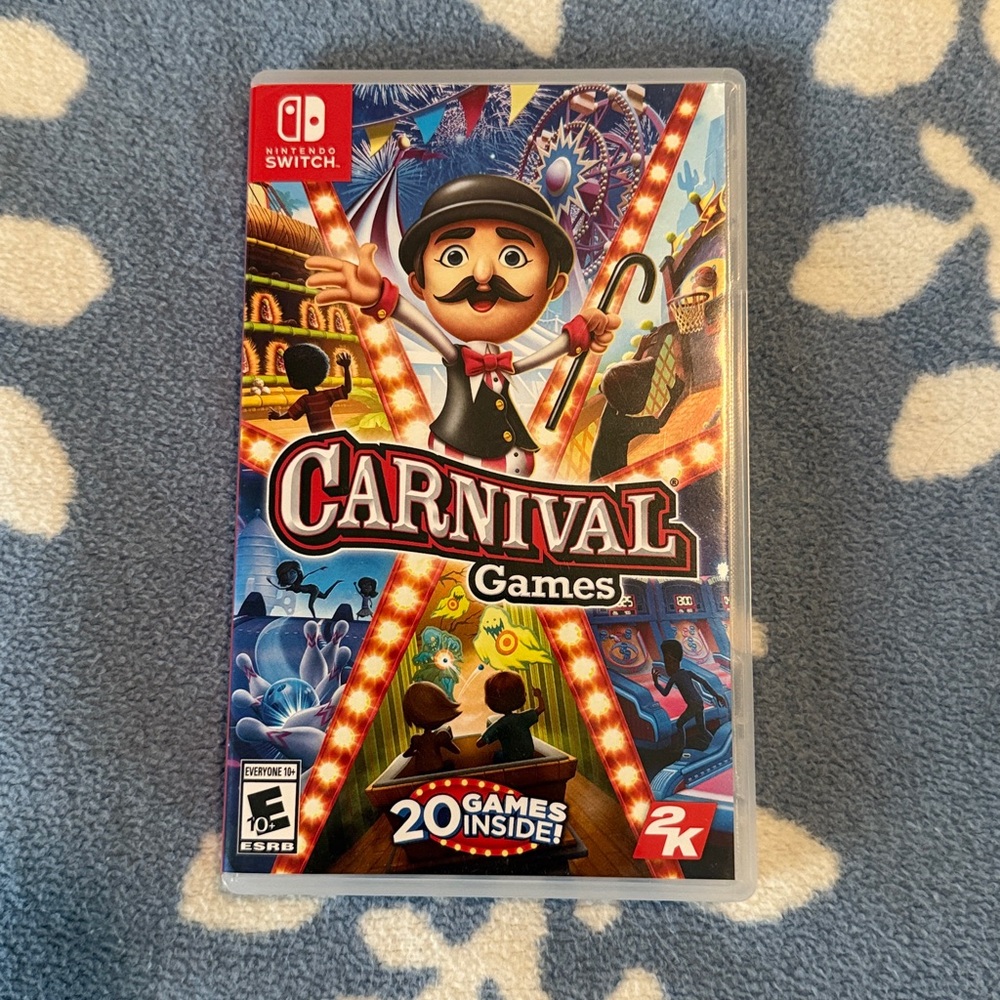 Nintendo Switch Game, Carnival Games - 20 games in 1